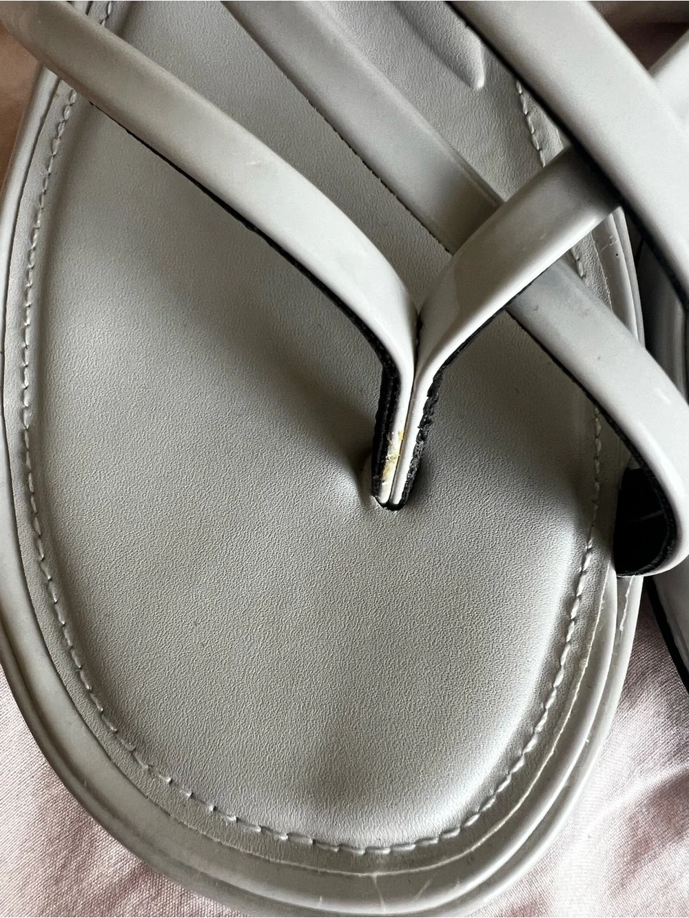 Zara White Multi-Strap Slide Sandals - Picture 6 of 8